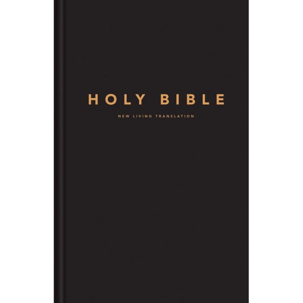 NLT Large Print Pew Bible (Hardcover, Black) -- New Living Translation